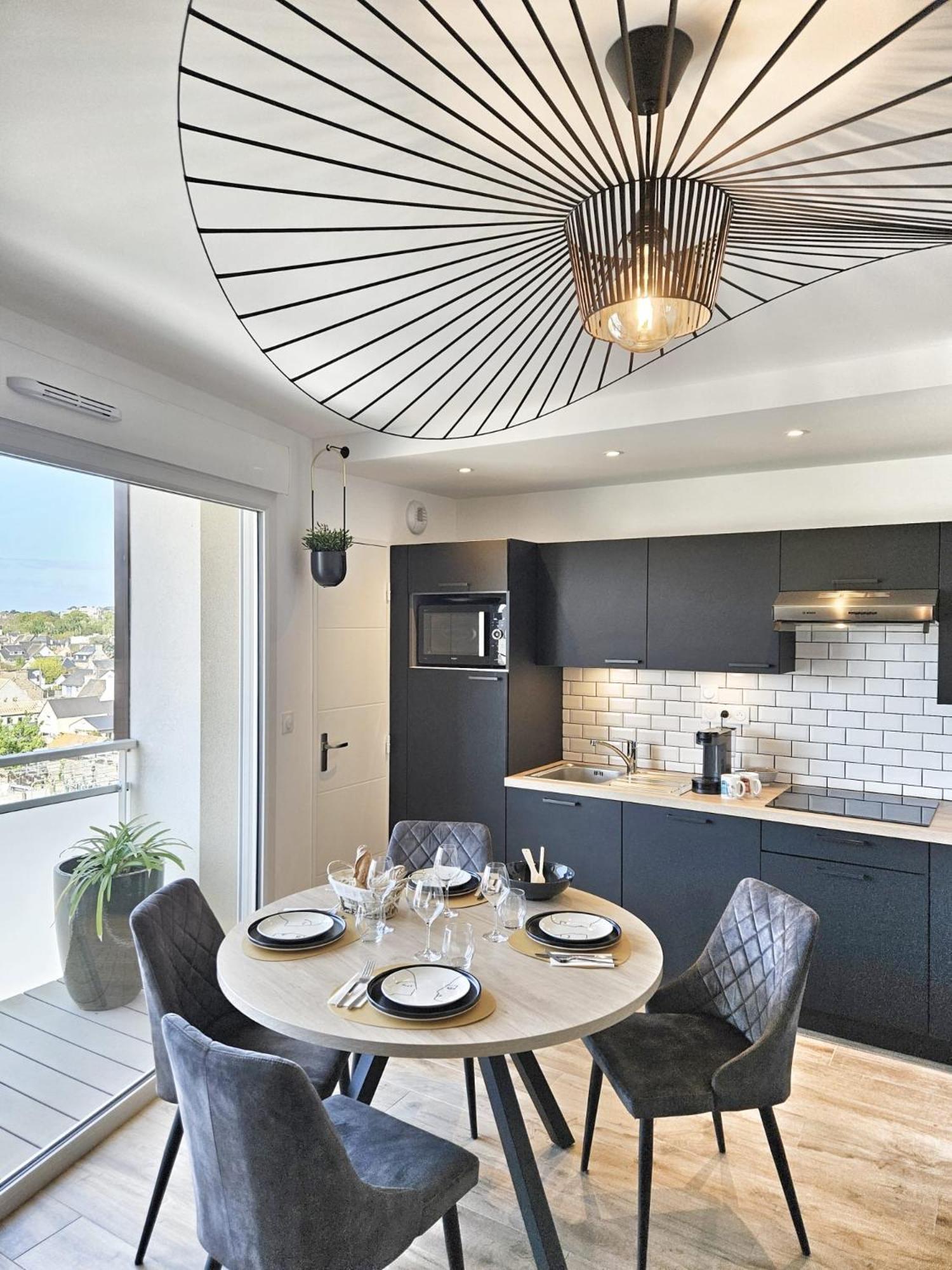 T2 Design Proche Gare/Intra-M/Sillon, Garage Prive Apartment Saint-Malo Bagian luar foto