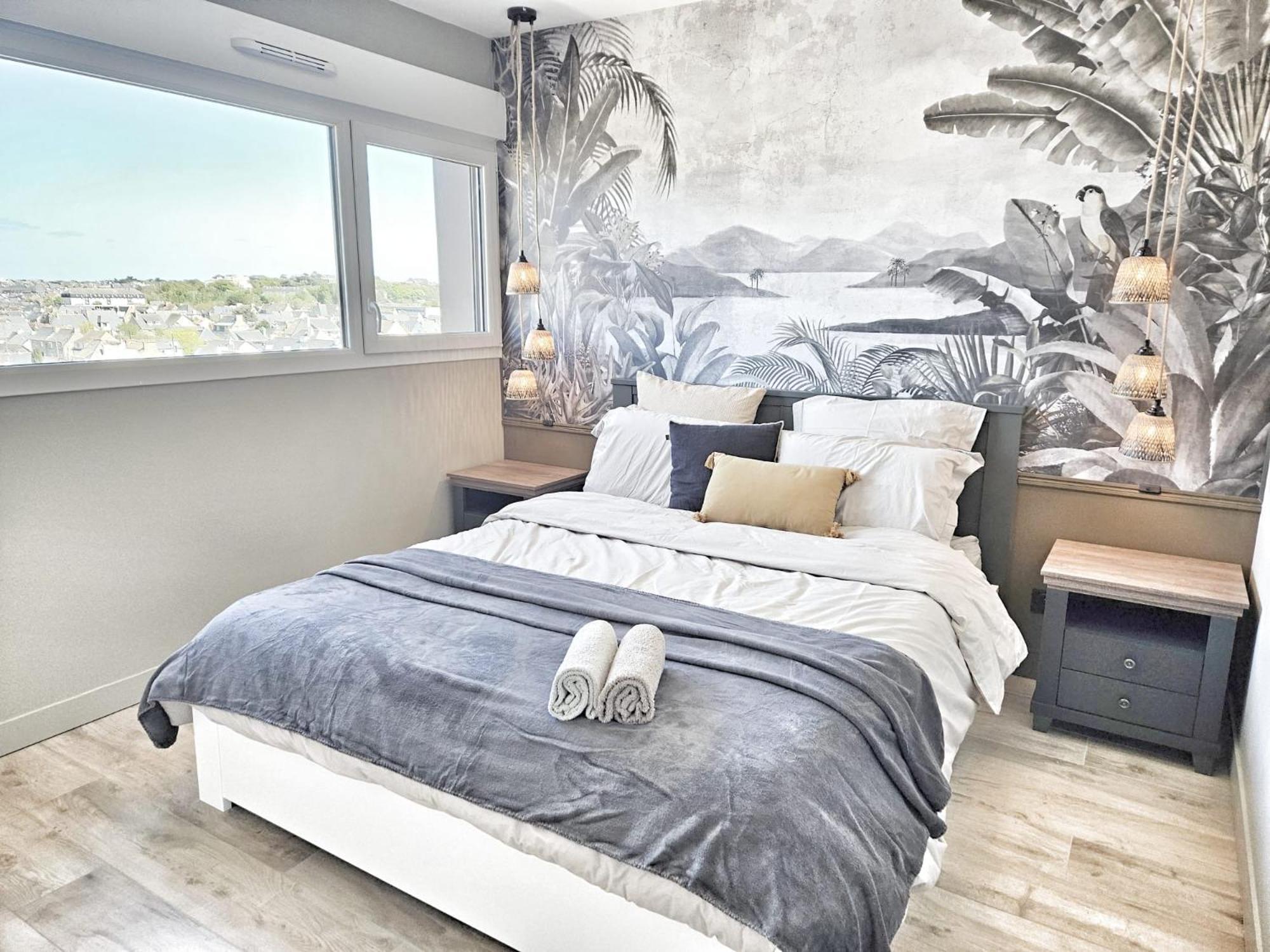 T2 Design Proche Gare/Intra-M/Sillon, Garage Prive Apartment Saint-Malo Bagian luar foto